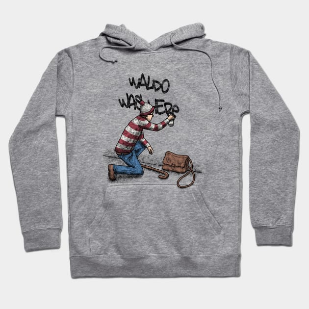 Waldo was here Hoodie by Nasken